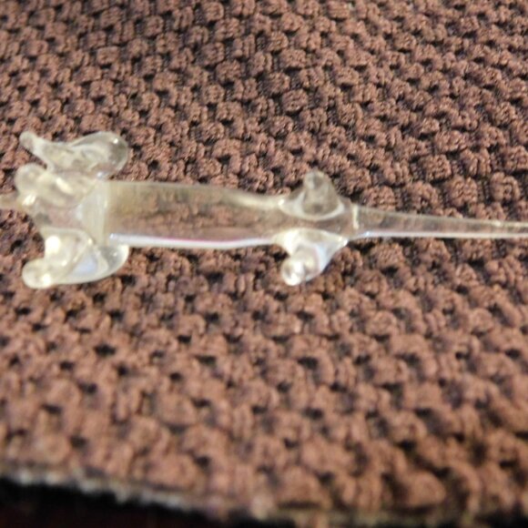 Glass Blown Dachshund dog - Picture 5 of 5